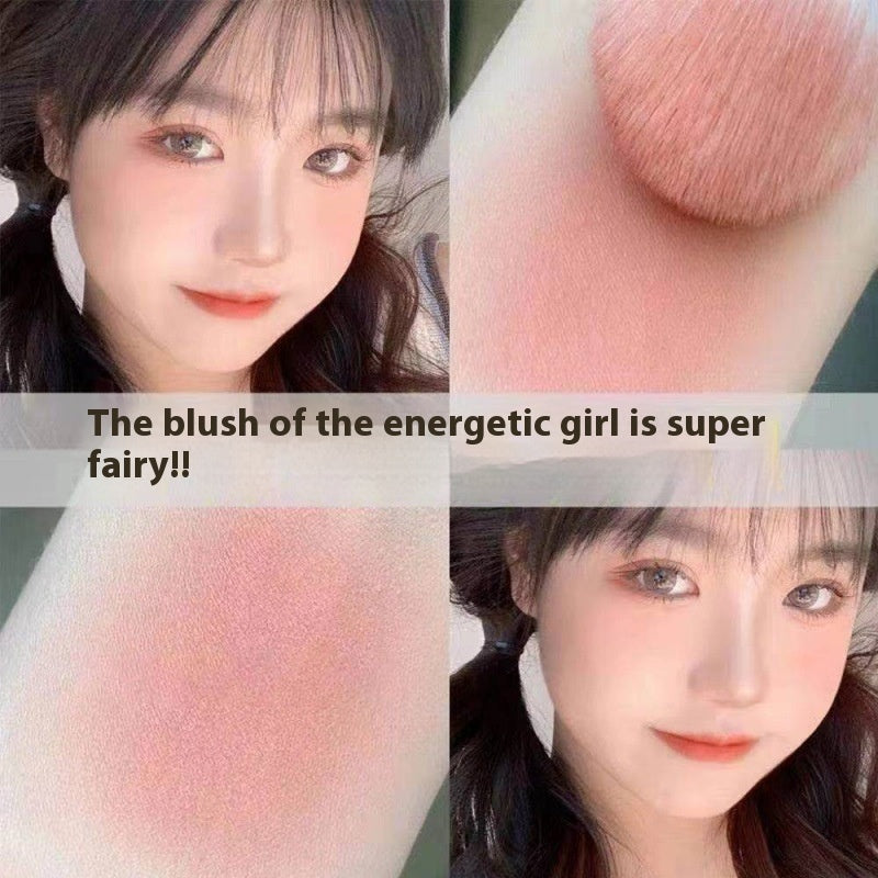 La Mei La Women's Fashion Highlight Blush Makeup Palette Face Repair Pearlescent