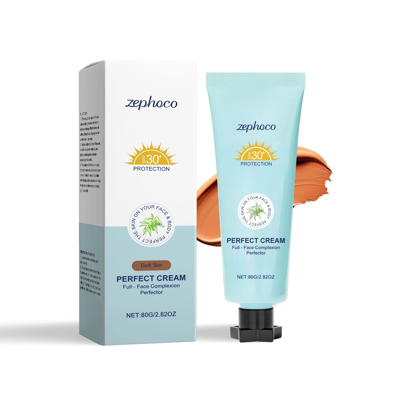 Curdling Sunscreen Moisturizing Liquid Foundation
