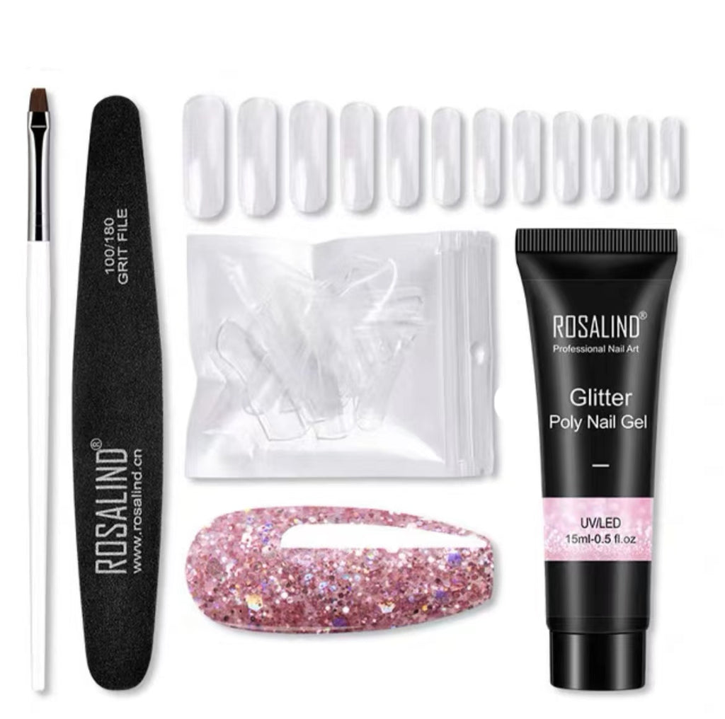 Rosalind Extension Gel Polish Kit For Manicure Poly Nail Gel Set For