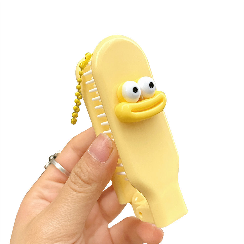 Folding Comb Cute Mini Soft Tooth Portable