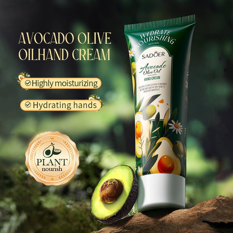 Avocado Nourishing Hand Cream Olive Oil Moisturizing