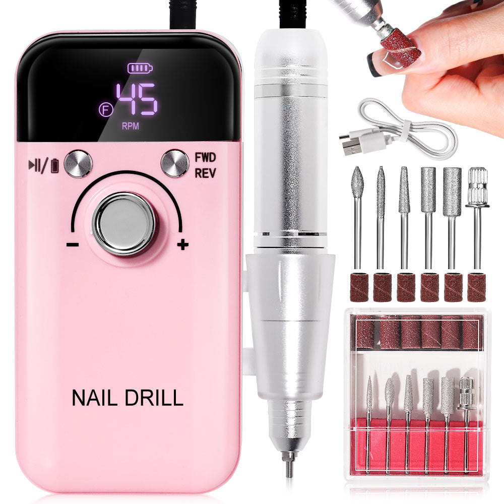 45000 Turn Nail Drill Polishing Machine Professional Nail Polish Remover