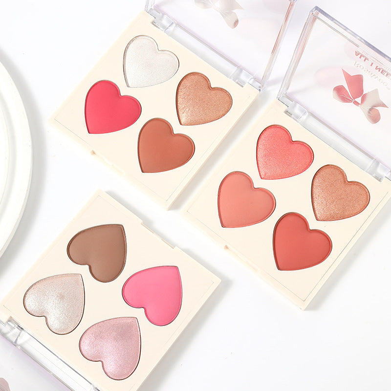 Rosawee A Four-color Blush Delivers A Natural Subtle Glow
