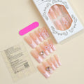 Women's Love Diamond Bow Wear Nail Tip