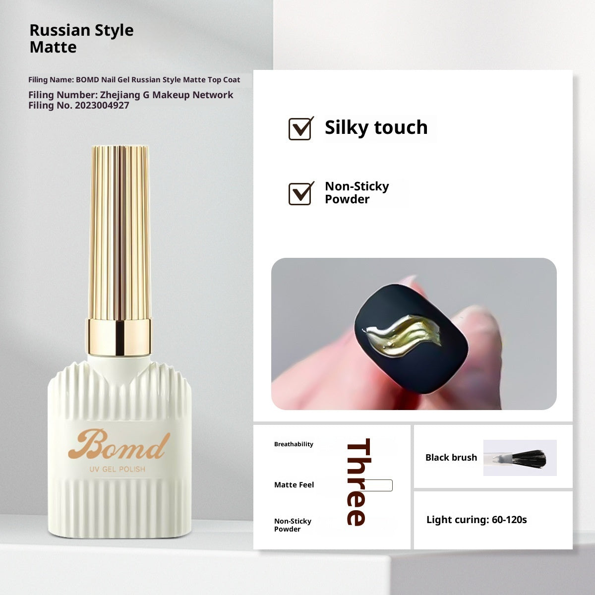 Bomd Construction Of Nail Polish Adhesive By Smudging Of Primer And Seal Coat