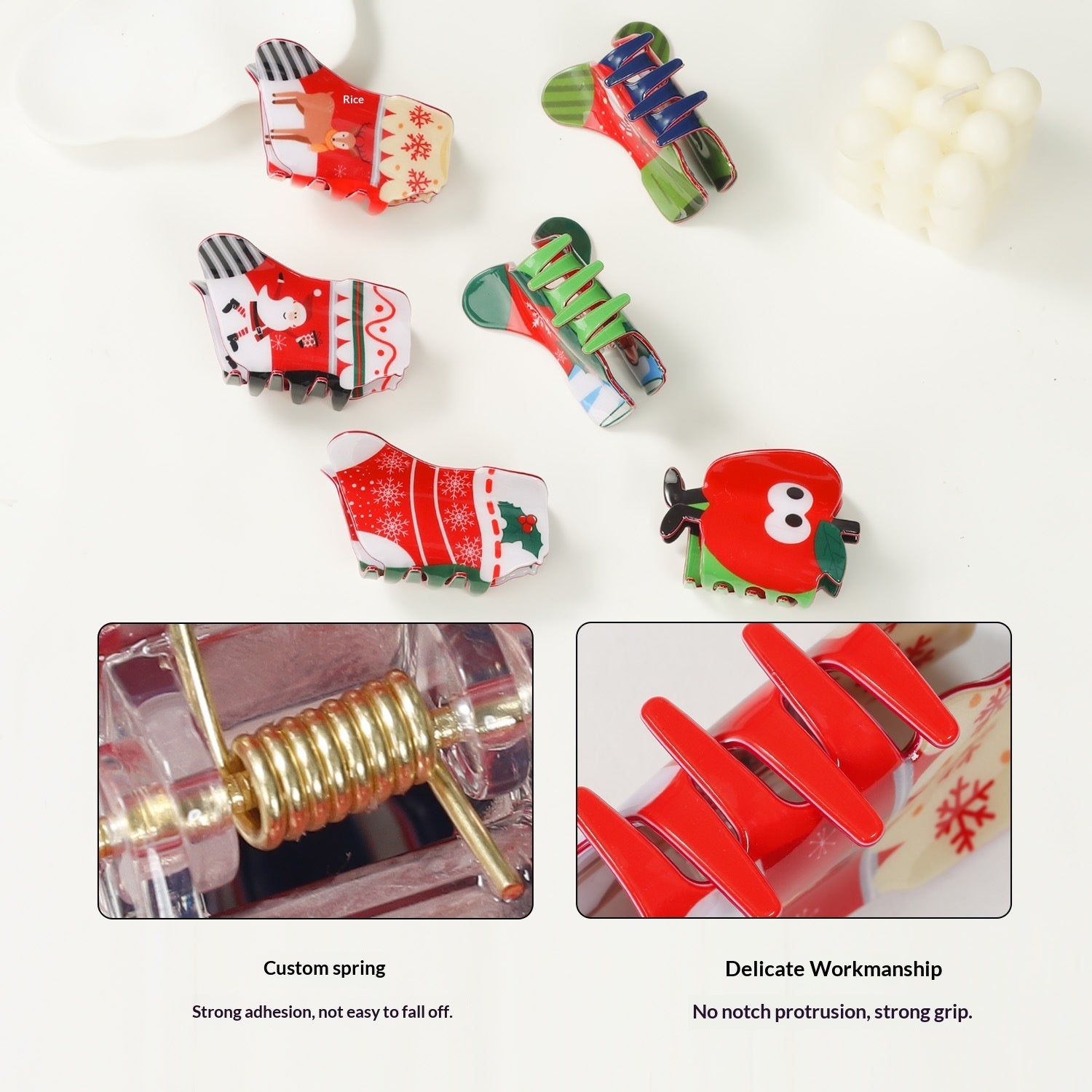 Cute Cartoon Christmas Headwear Hairpin