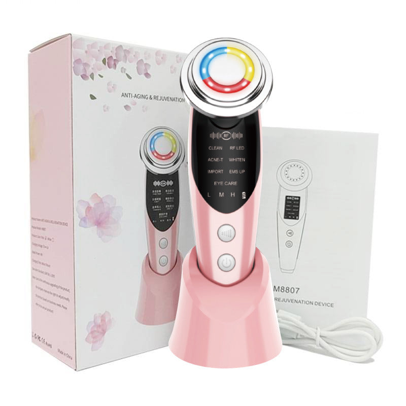 Multifunctional facial pore cleaning beauty instrument