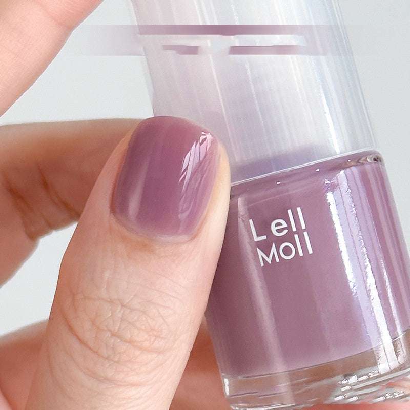 Lell Moll Water-based Tearable Nail Polish Baking-free And Tasteless
