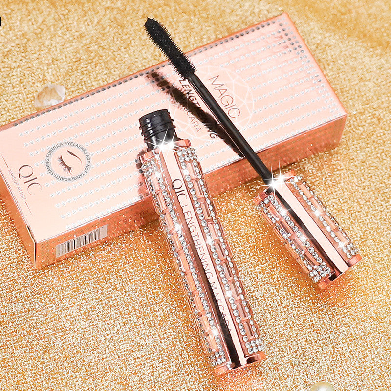 Women's Fashionable Waterproof Hold Makeup Thick And Curly Mascara