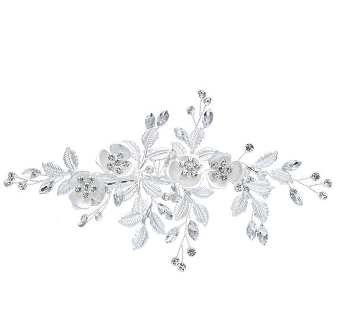 Bridal Hairpin Wedding Alloy Jewelry Headdress Fashion Rhinestones