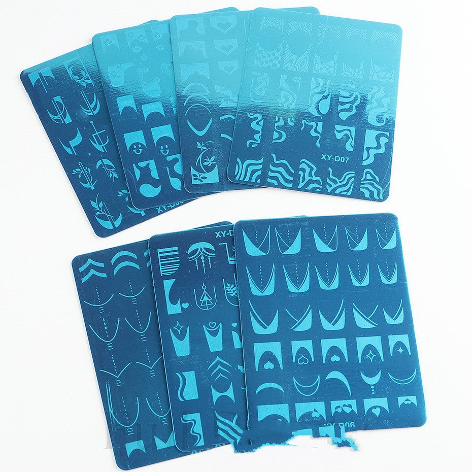 Nail Beauty Print Steel Plate Set