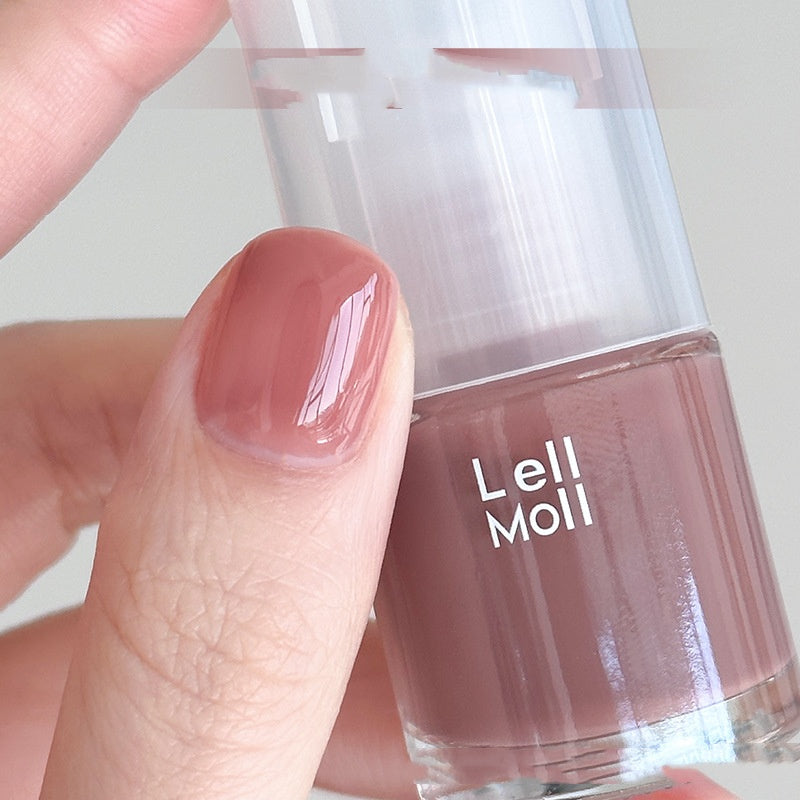 Lell Moll Water-based Tearable Nail Polish Baking-free And Tasteless