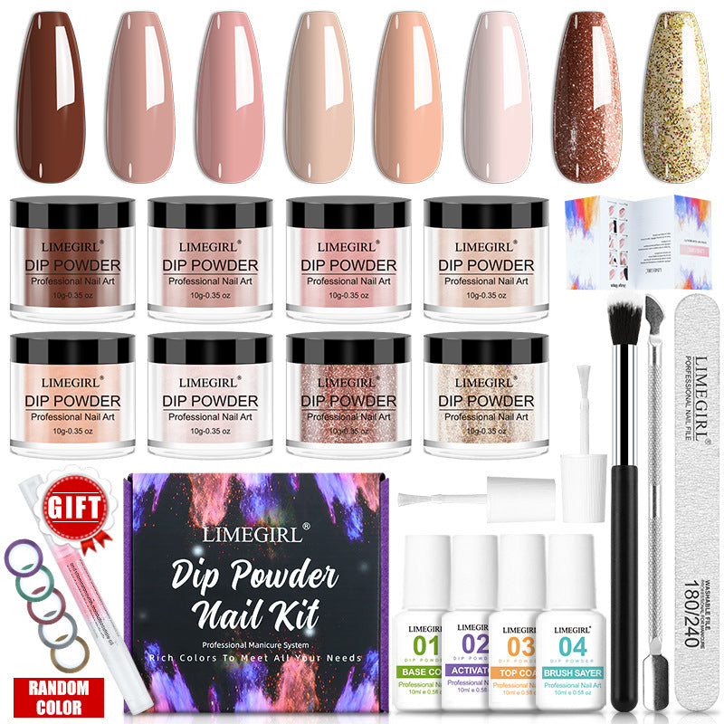 LimeGirl Nail Soaking Powder Tool Set