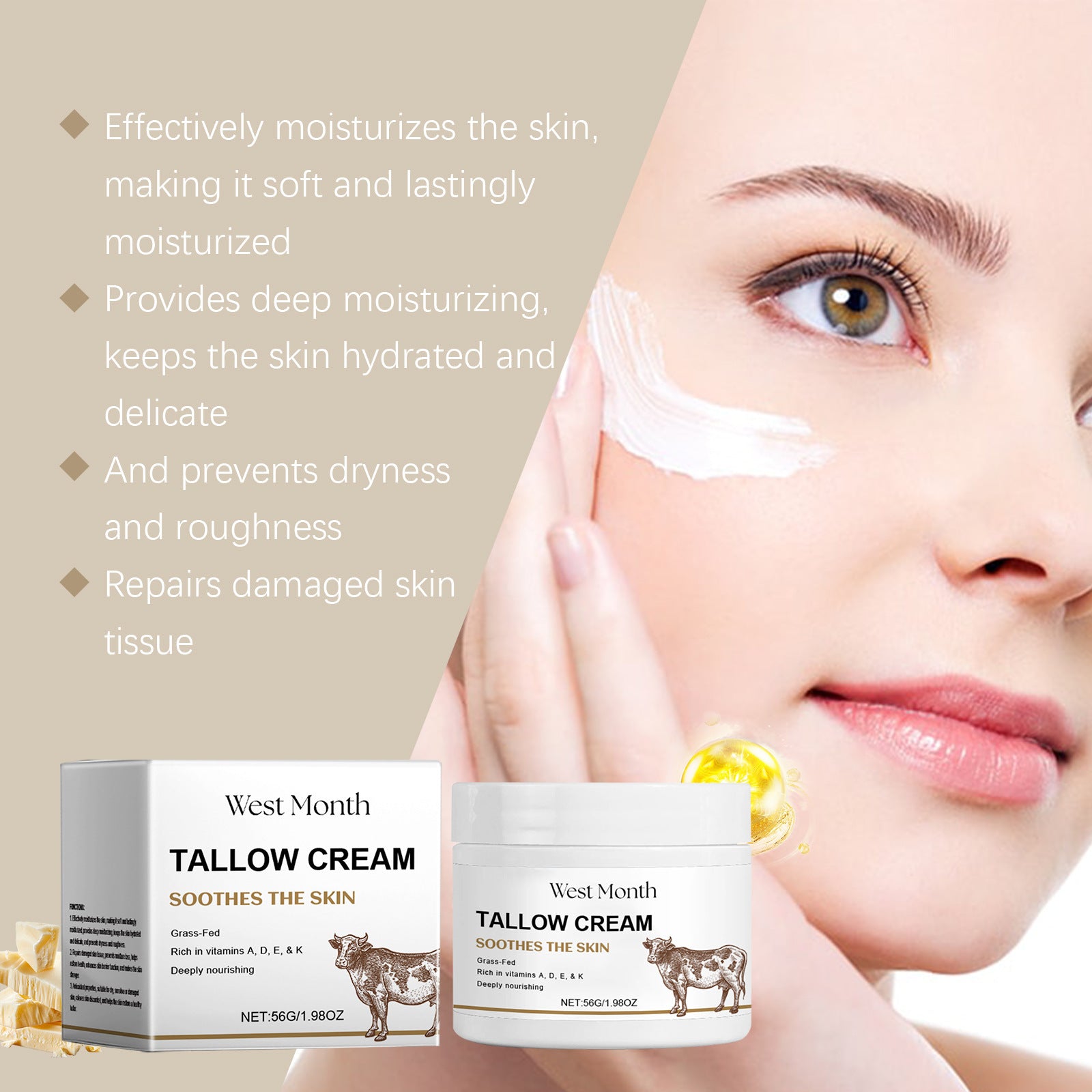 Butter Moisturizing Cream Soft And Bright