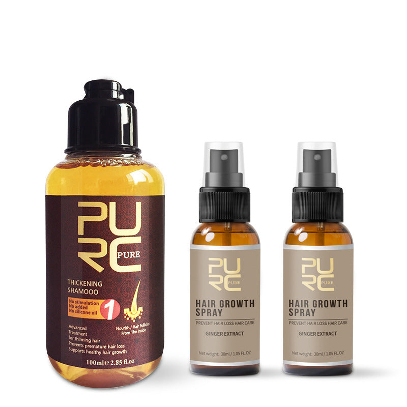 PURE Hair Care Ginger Spray Shampoo Suit