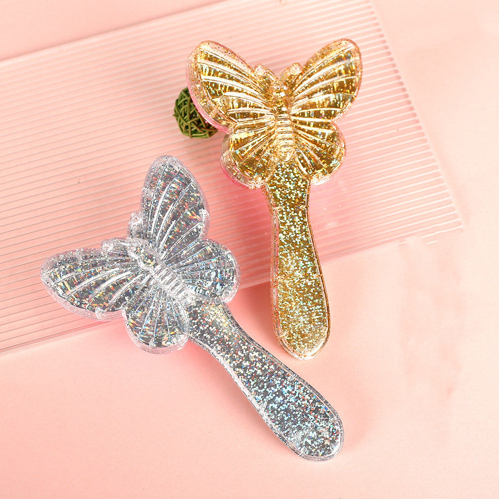 Butterfly Comb Cute Girl Glitter