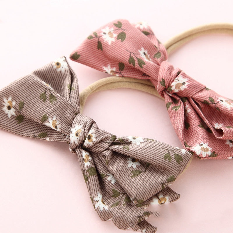 Children's Knotted Bow Hair Ring