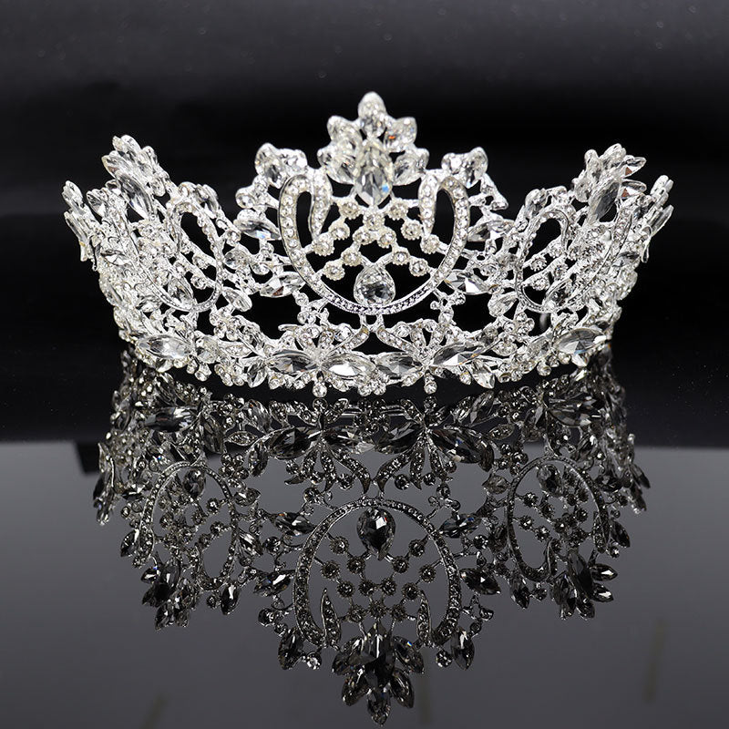 Plum Blossom Horse Eye Crown Atmospheric Bridal Photography Headdress