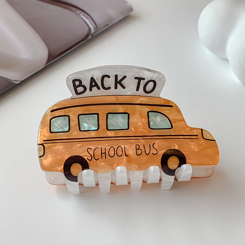 Cute Cartoon Car Style Grip Hairware Women's