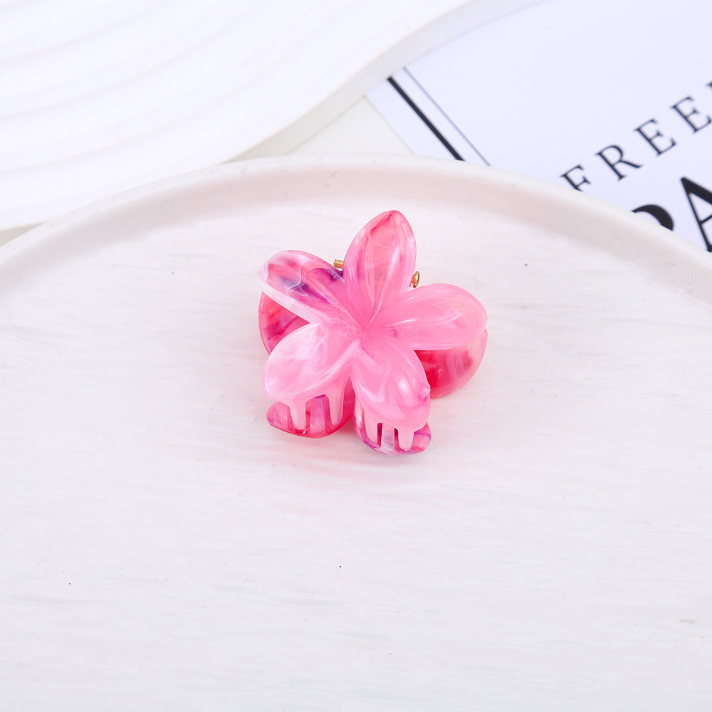 Bauhinia  Grip Korean Sweet Ponytail Clip Small Hair Grip