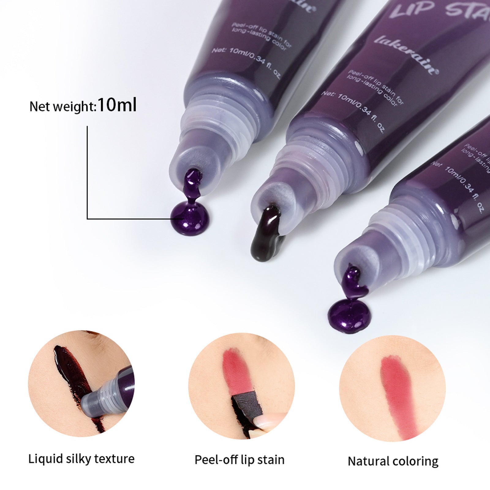 Hose Tear And Pull Lip Gloss Matte Finish Easy To Color