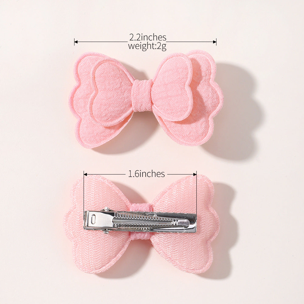 Double Butterfly Barrettes Suit