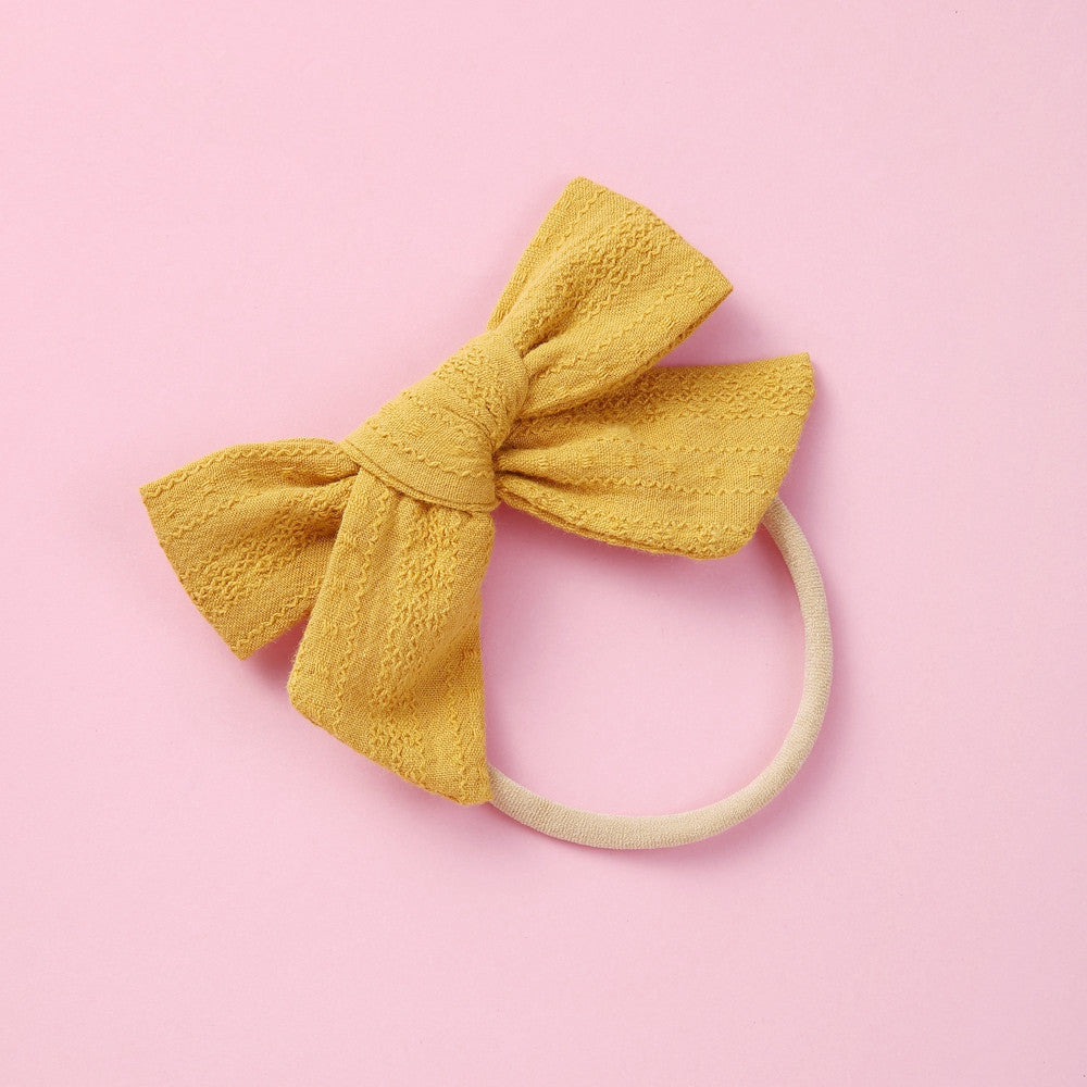 Full Moon Flower Bow Headdress Children