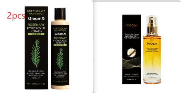 GleamXi Rosemary Hydrolyzed Keratin Rich Shampoo