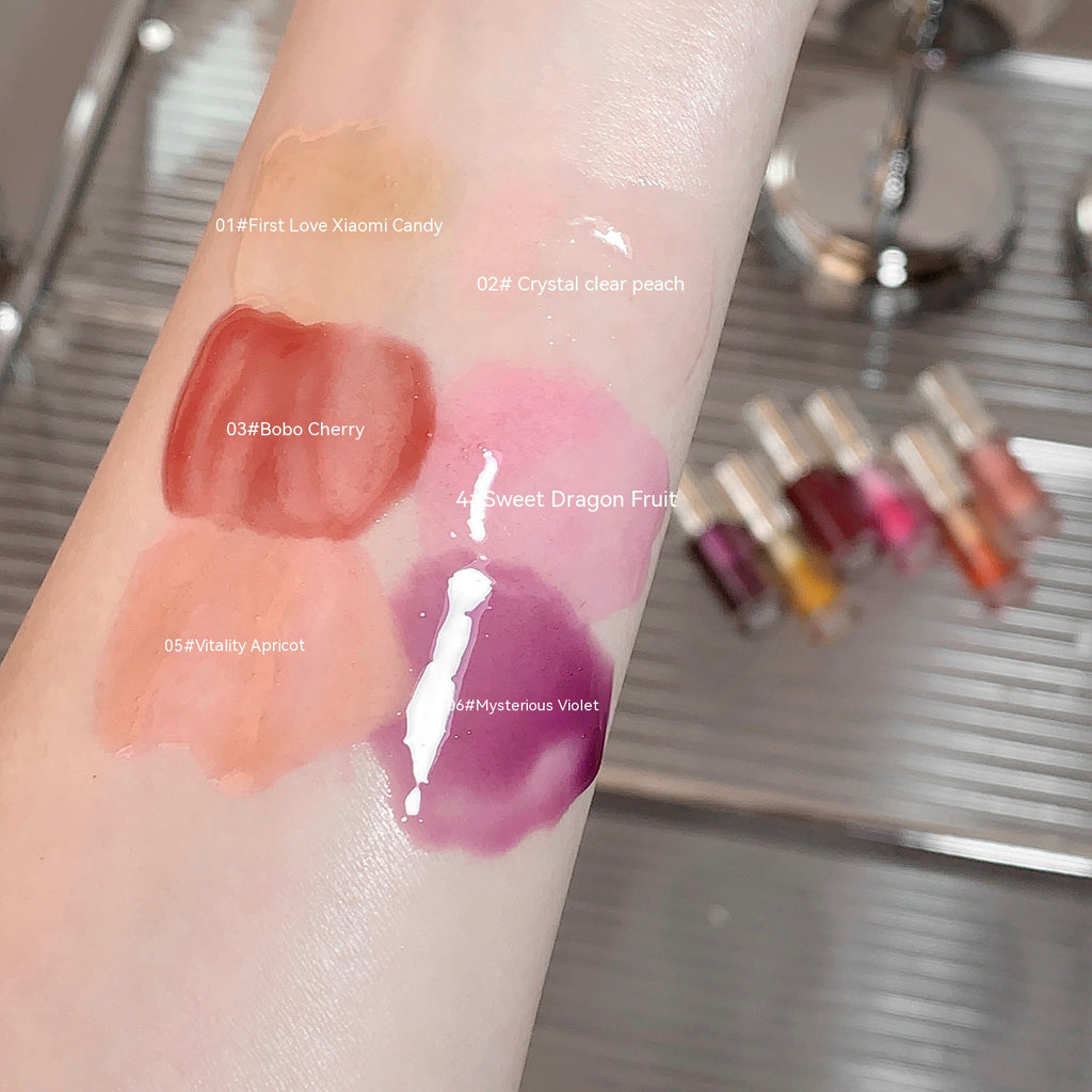 Plant Extract Brightening Lip Moisturizing Oil Anti-chapping Moisturizing