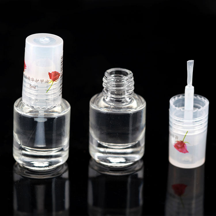 Quick Drying Nutrient Glossy Nail Polish Base Oil Transparent
