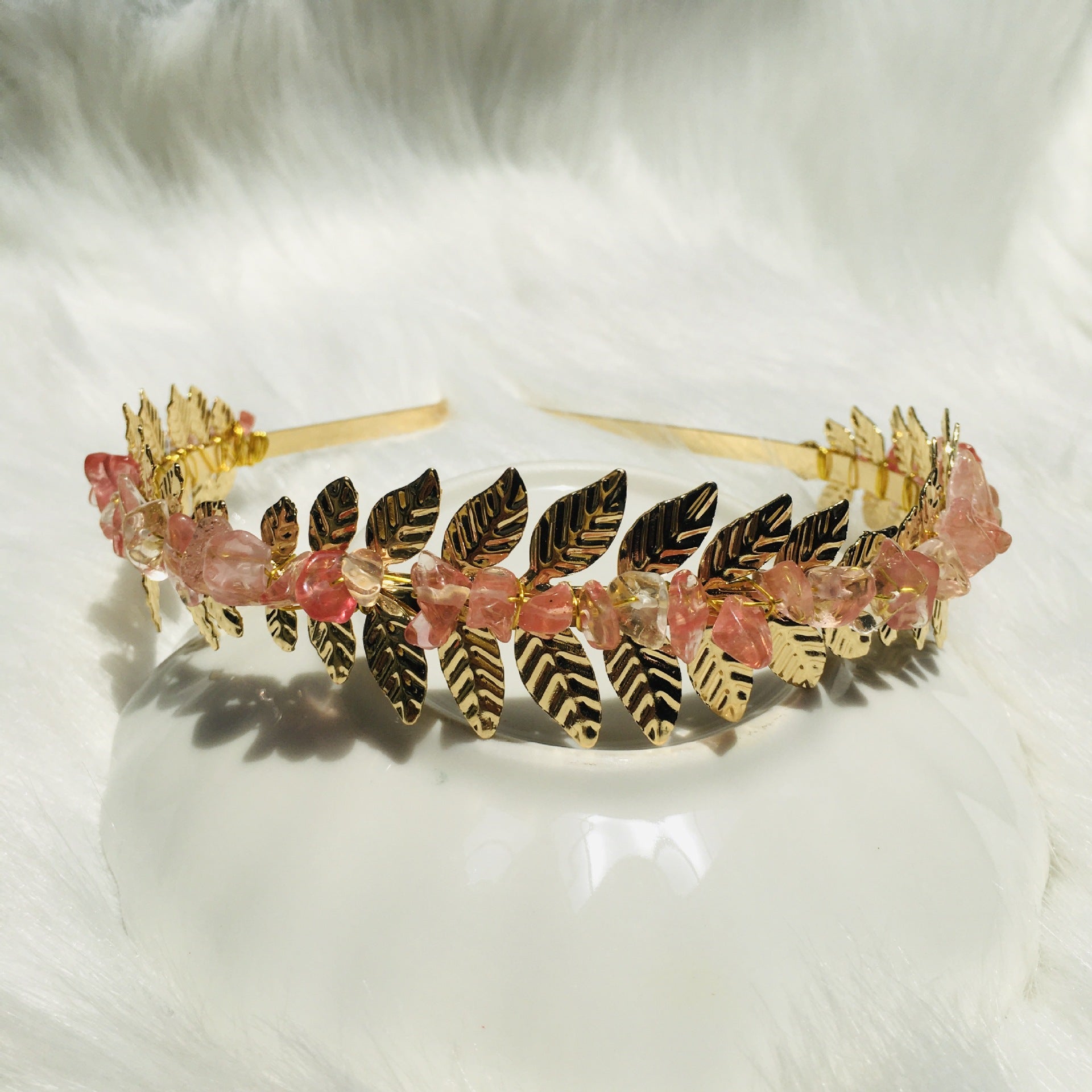 Natural Crystal Hairpin Creative Handmade DIY