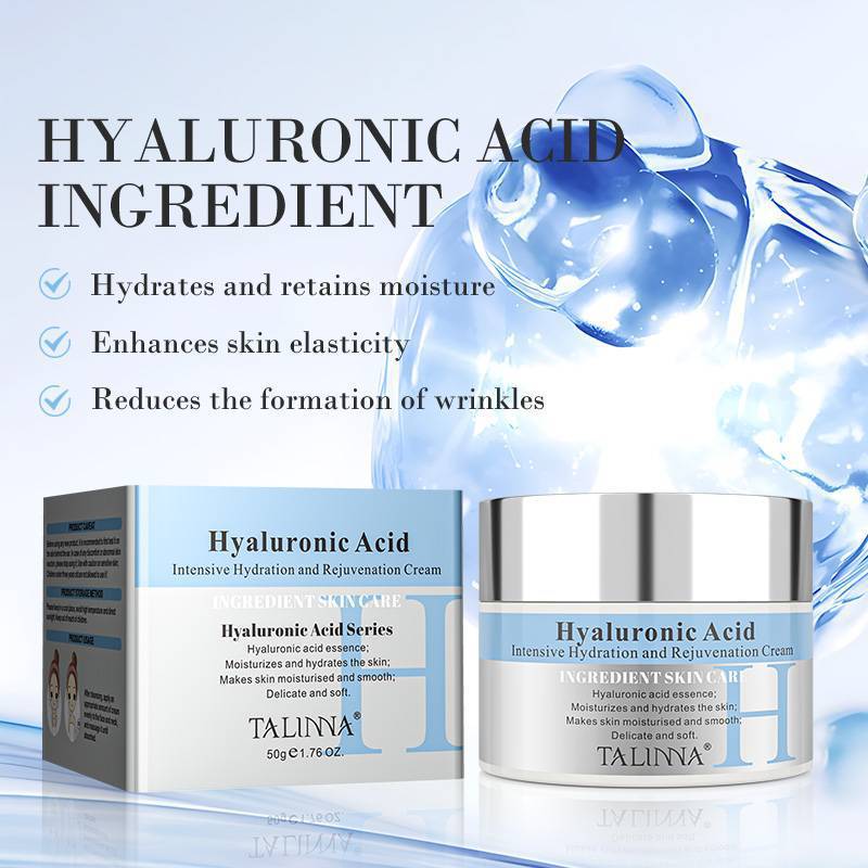 Rice Puree Moisturizing Cream Hyaluronic Acid Dense Hydrating Skin-tendering Cream