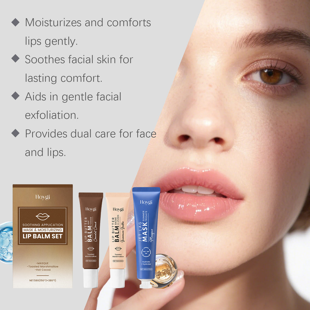 Soothing Mask And Moisturizing Lipstick Set