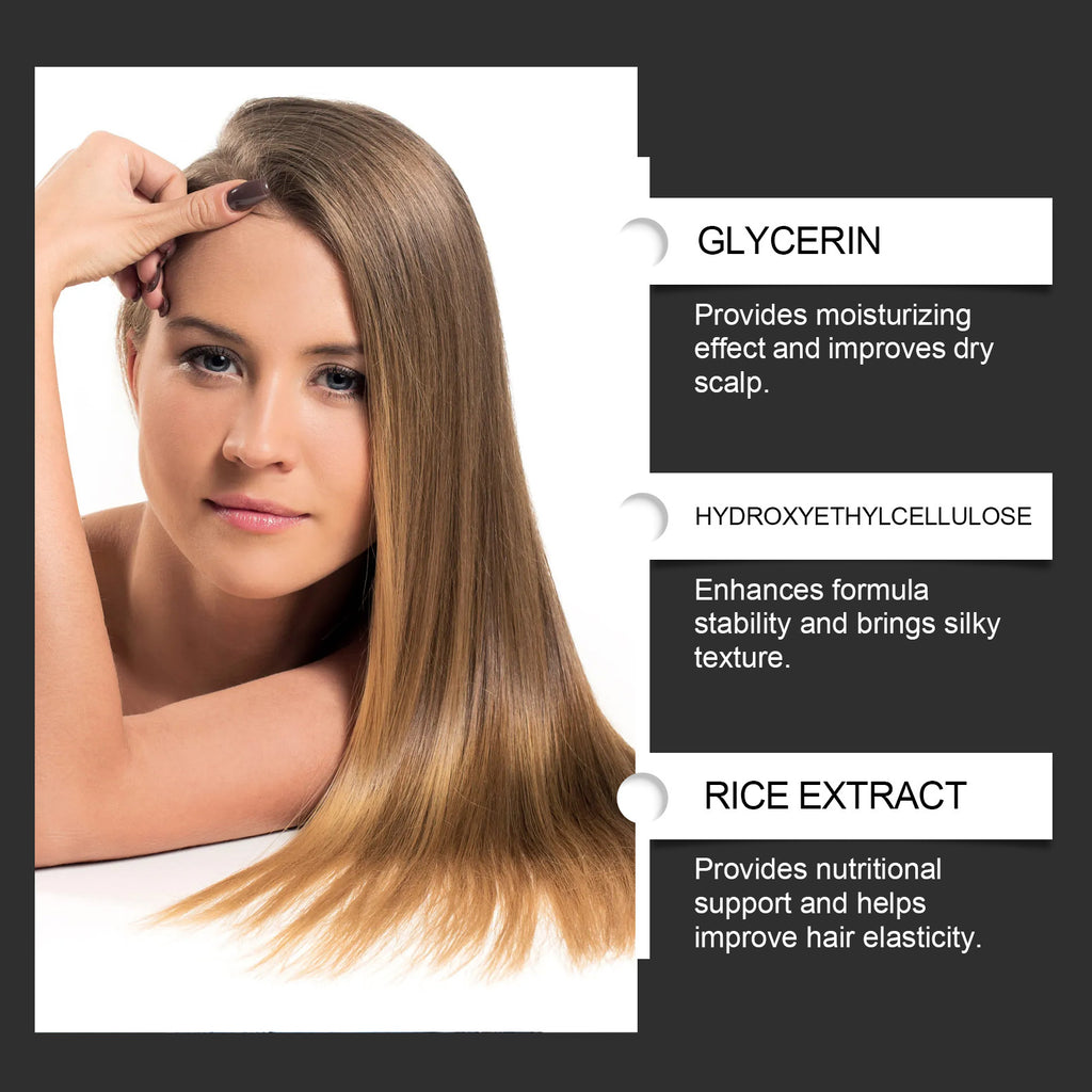 HoeGoa Hair Care Spray Hair Root Deep Moisturizing Scalp Massage Repair Nutritional Hair Care