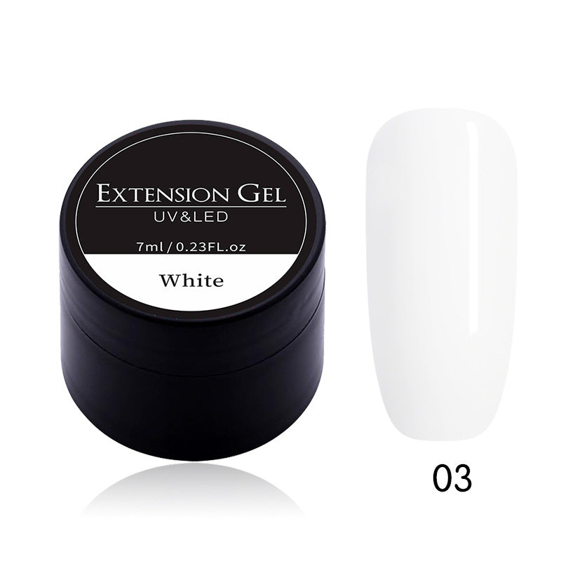 Extension Gel Nail Fast Extended Glue Boxed Removable Glue UV Nail Model Glue 3 Colors Available