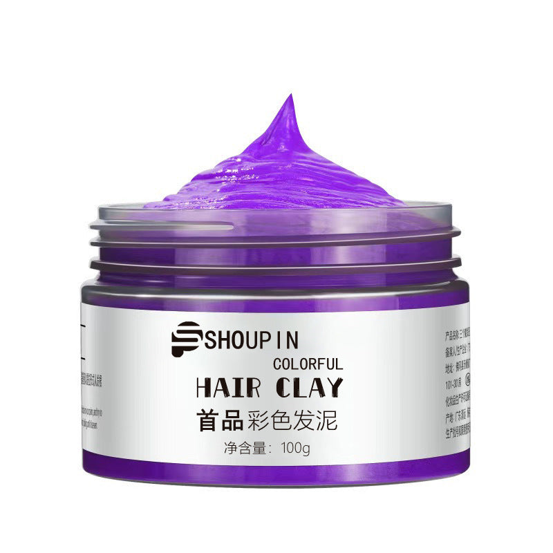 Disposable Men's Hair Color Cream Shaping