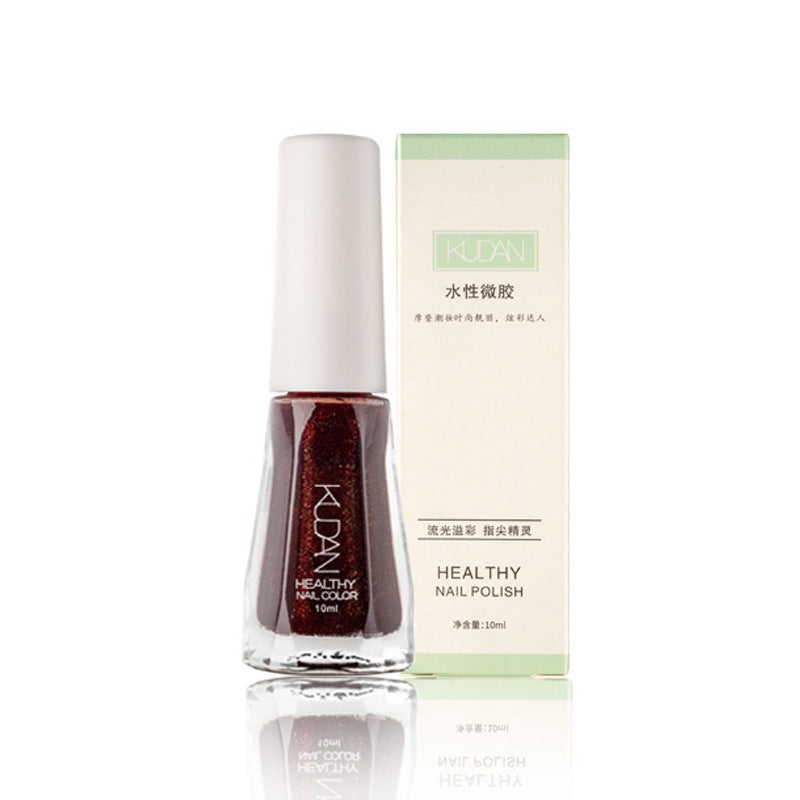 Kudan Water-based Odorless Peel-off No-bake Fast-drying Clear Nail Polish