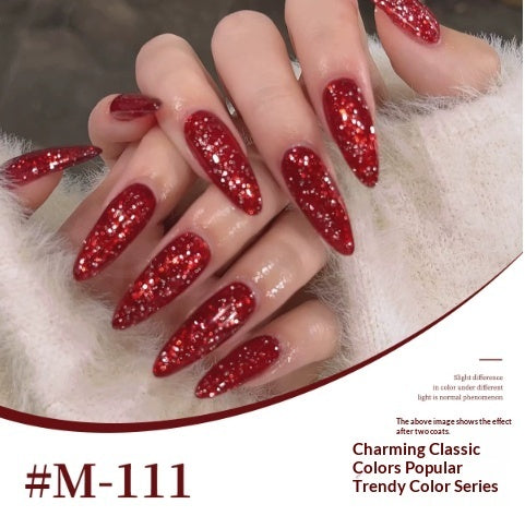 XEIJAYI Complete Set Of Japanese-style Trendy Color Gel Nail Polish For UVLED Curing Specially Designed For Nail Salons