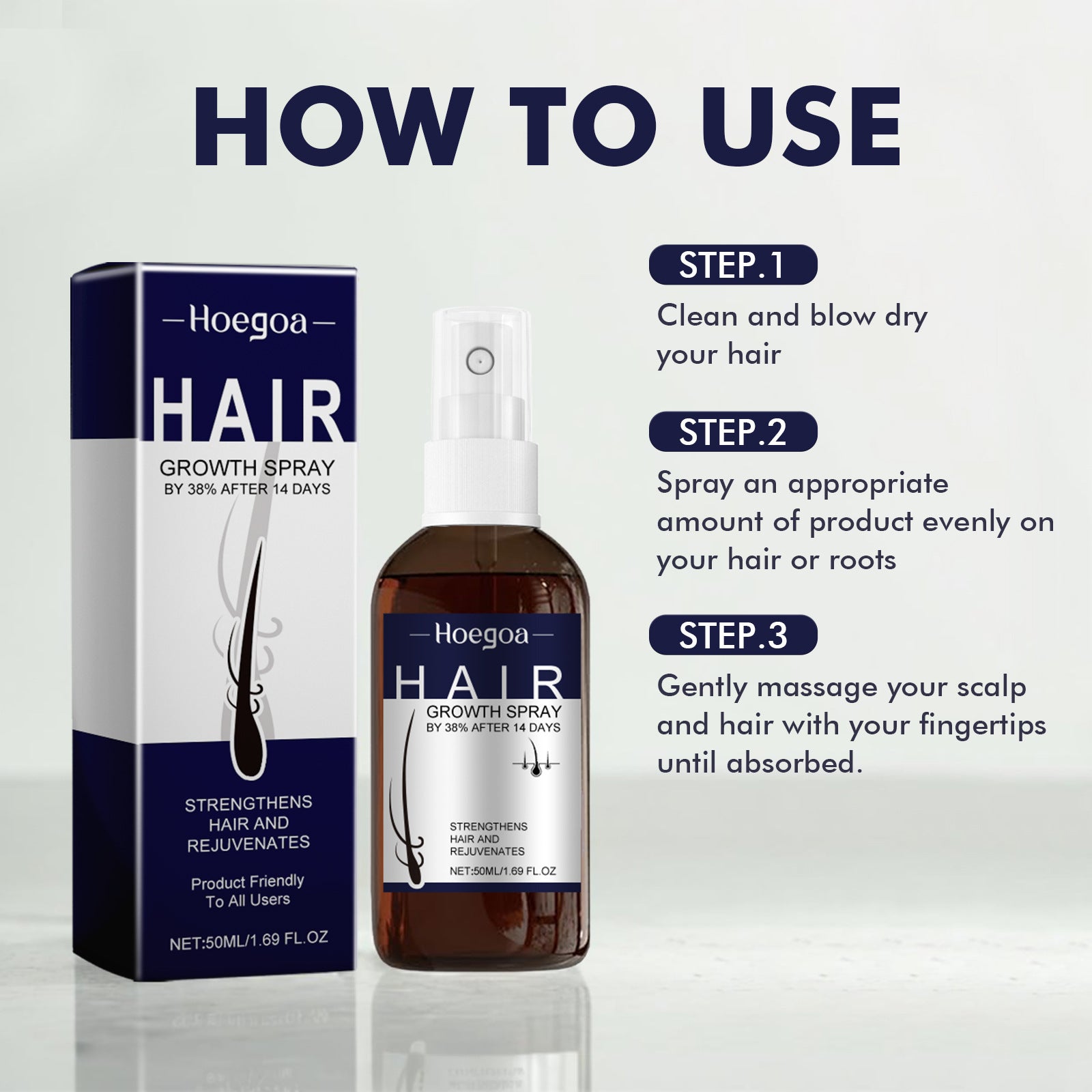 HoeGoa Plump Hair Reduces Split And Improves Hair Quality
