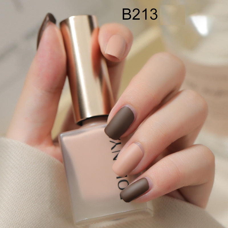 Bolanya No-bake Whitening Quick-drying Matte Nail Polish