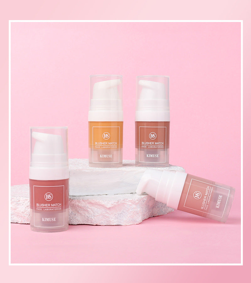 Kimuse Liquid Blush Moisturizing Face Nude Makeup Rouge Natural