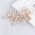 Bridal Hairpin Wedding Alloy Jewelry Headdress Fashion Rhinestones