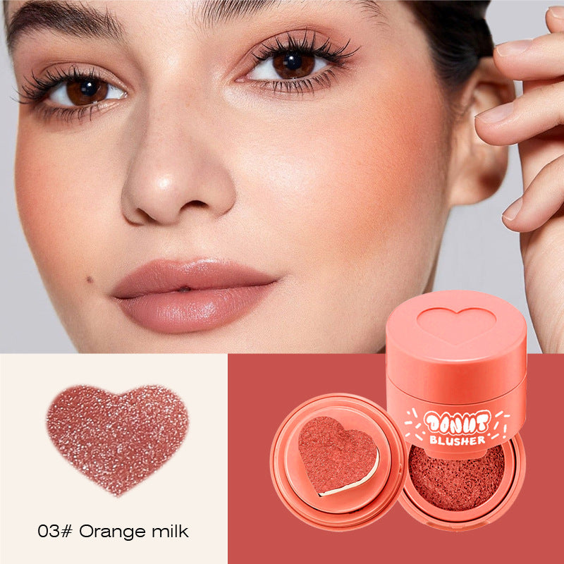 Donut Blusher Love Air Cushion Liquid Blush Natural Nude Makeup