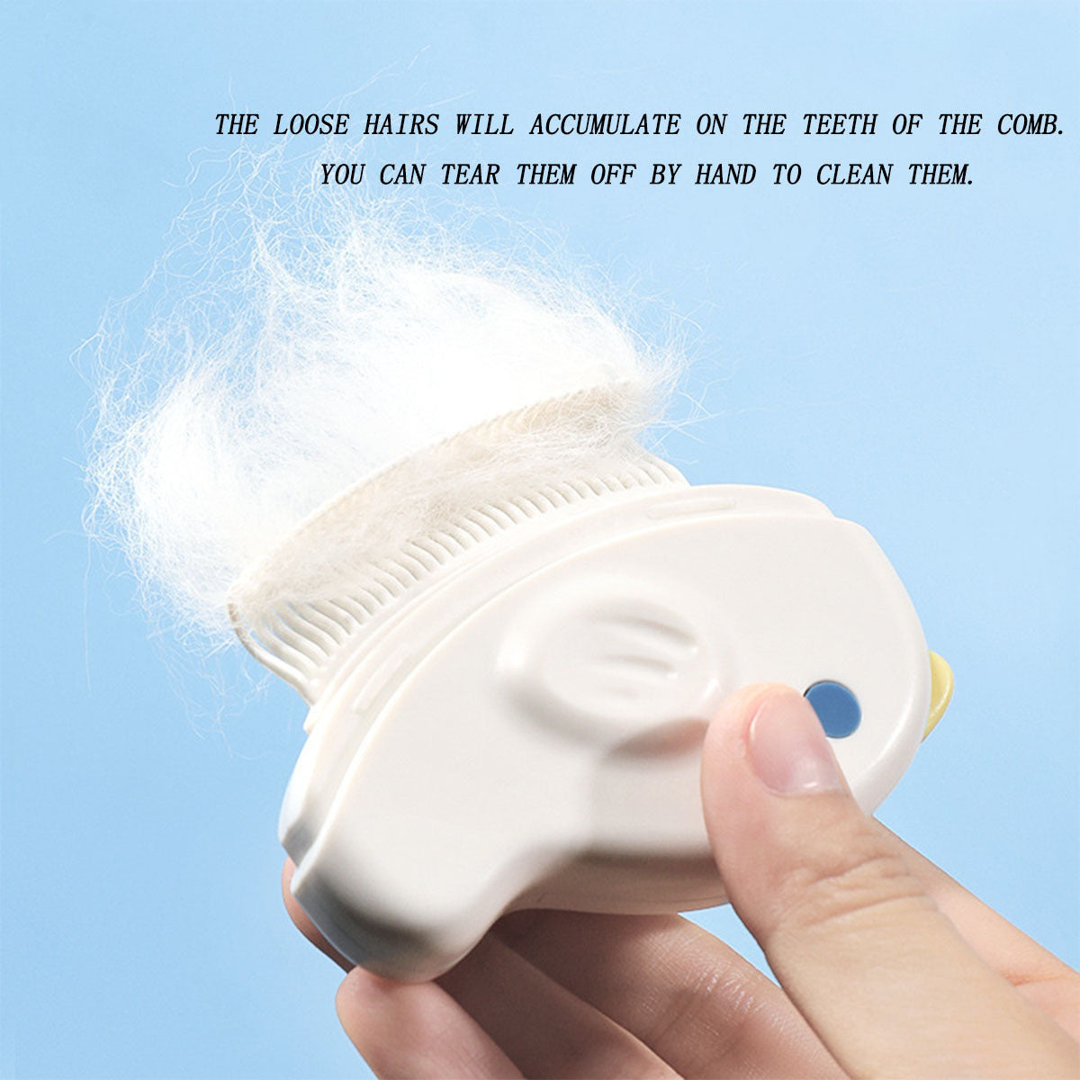 Small Fat Chirp Comb Comb Comb Comb Brush Massage To Remove Floating Hair Pet Cat And Dog Cleaning Supplies