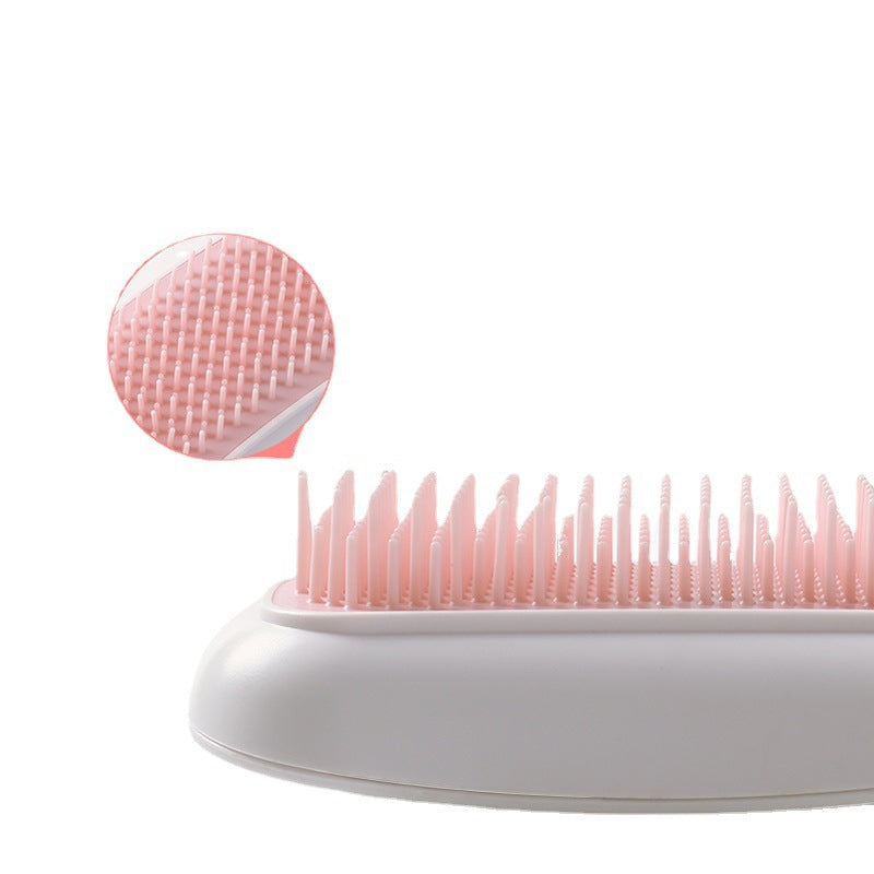 Electric Head Silicone Massage Comb