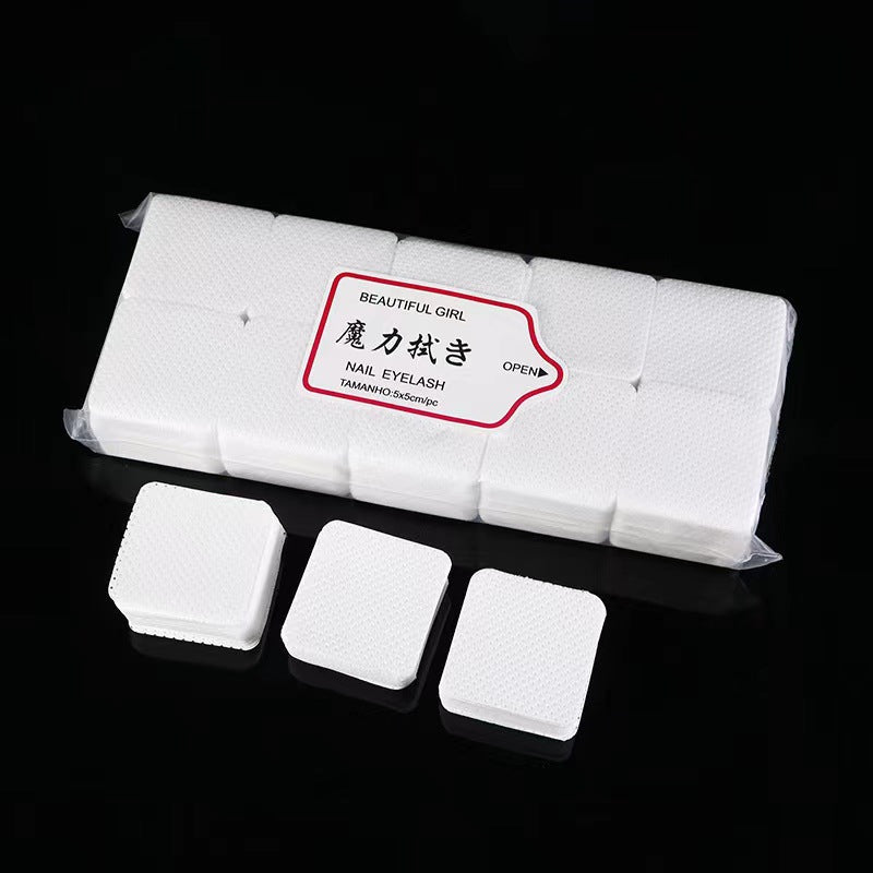 Tamanho Cleaning Cloths Eyelash Nail Polish Removing Tissue