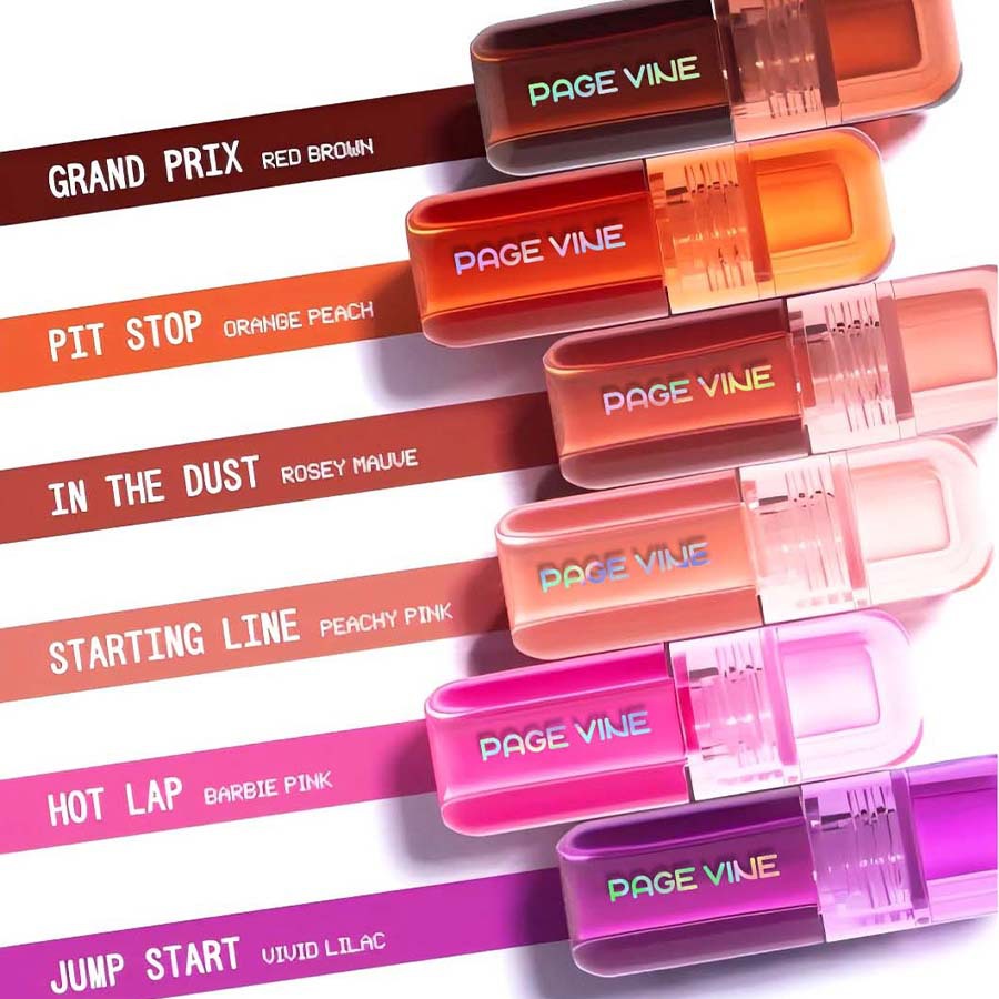 PageWine Liquid Blush Highlight Dual-use Lip Lacquer Color Rendering