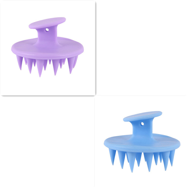 Massage Silicone Shampoo Brush To Clean Hair Comb