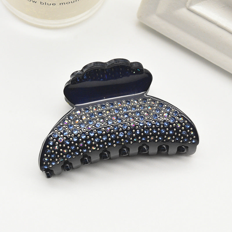 Fully-jeweled Crystal Women's Acrylic Fashion Grip