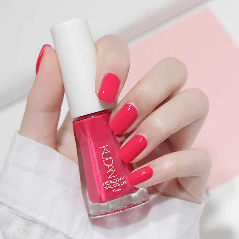 Kudan Water-based Odorless Peel-off No-bake Fast-drying Clear Nail Polish